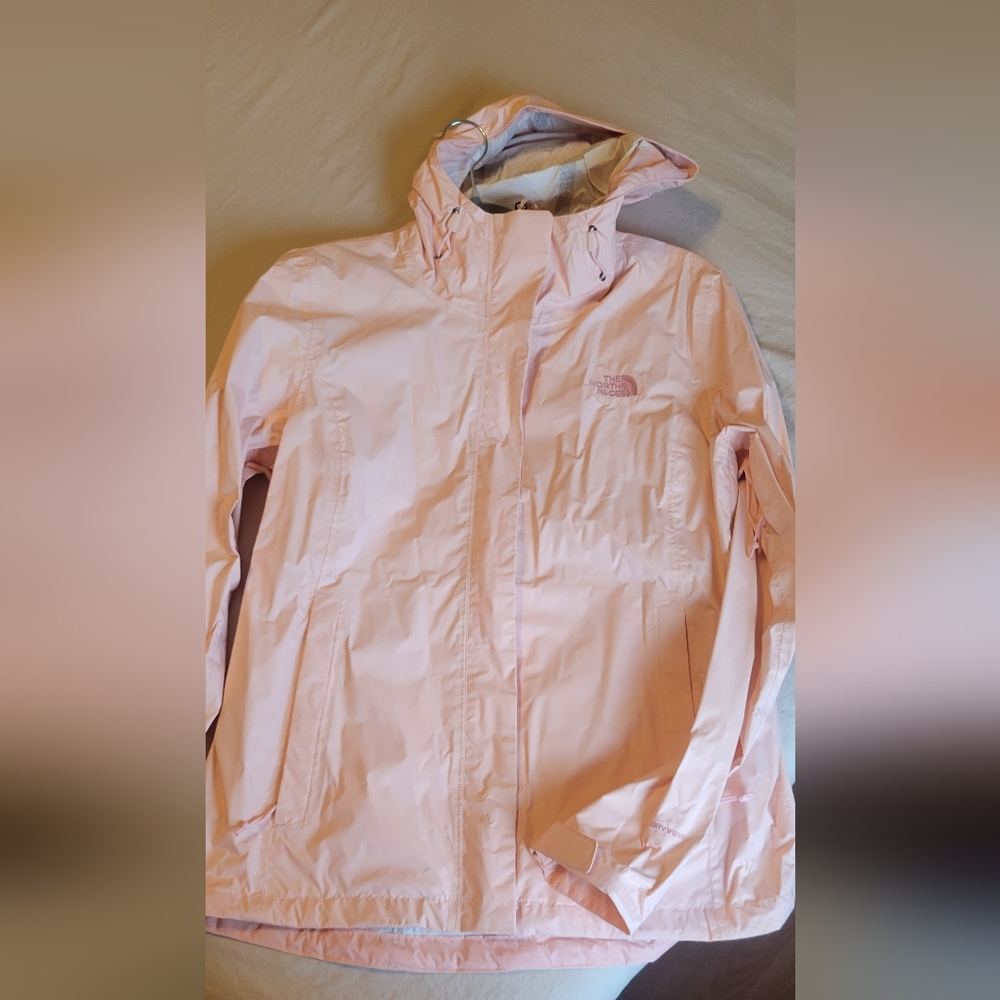 North Face pink Rain Jacket